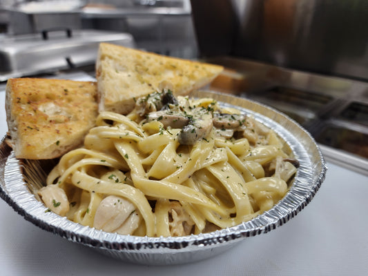 Chicken Mushroom Alfredo