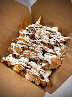 Chicken Bacon Ranch Poutine